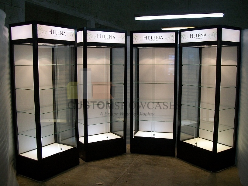 Backlit Wall Display Cases
