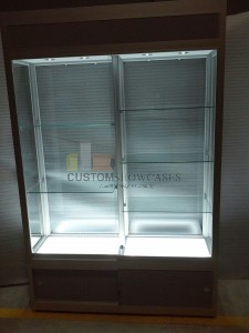 Wall Upright Showcases 651