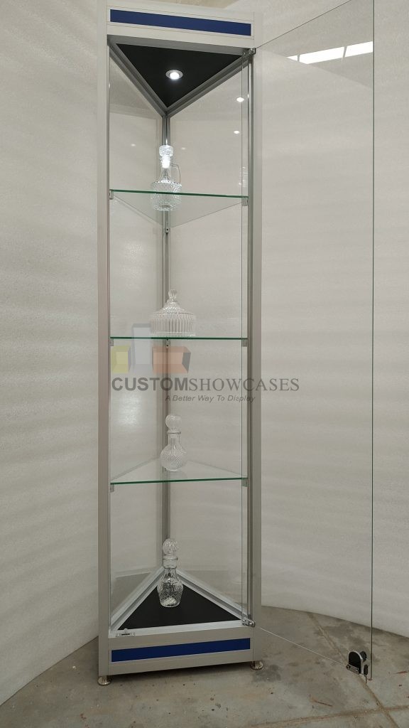 Corner display cases | Custom Display Projects Blog